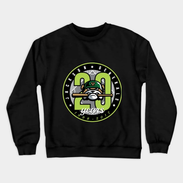 Jackson General 1998-2017 Crewneck Sweatshirt by Dizzy One